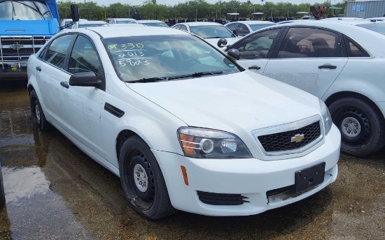 2013 Chevrolet Caprice Passenger Car, VIN # 6G1MK5U22DL815823