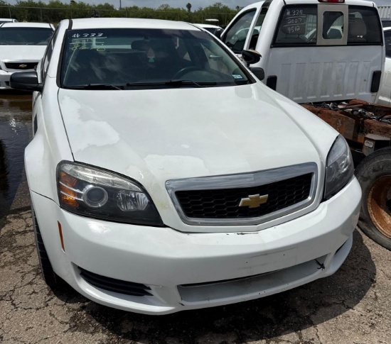 2012 Chevrolet Caprice Passenger Car, VIN # 6G1MK5U20CL608670