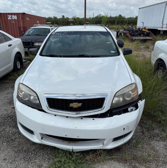 2012 Chevrolet Caprice Passenger Car, VIN # 6G1MK5U29CL671041
