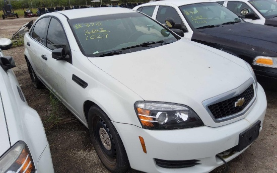 2012 Chevrolet Caprice Passenger Car, VIN # 6G1MK5U24CL671027