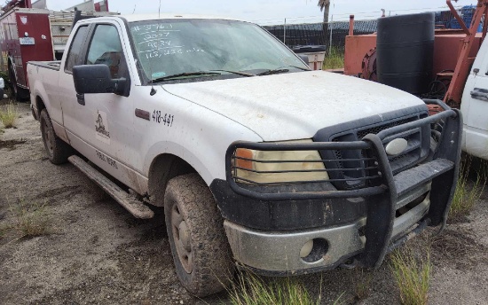 2007 Ford F-150 Pickup Truck, VIN # 1FTRX14W07FB59034