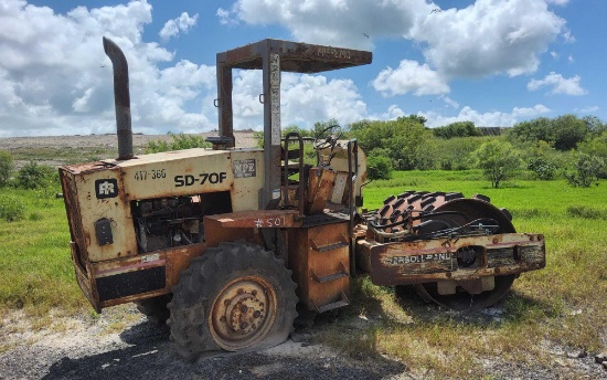 Ingersoll Rand SD 70F Vibratory Padfoot Compactor