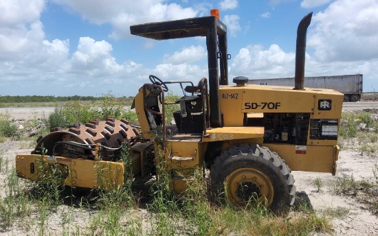 Ingersoll Rand SD 70F Vibratory Padfoot Compactor