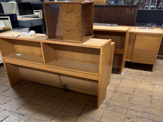 Desks, Shelves