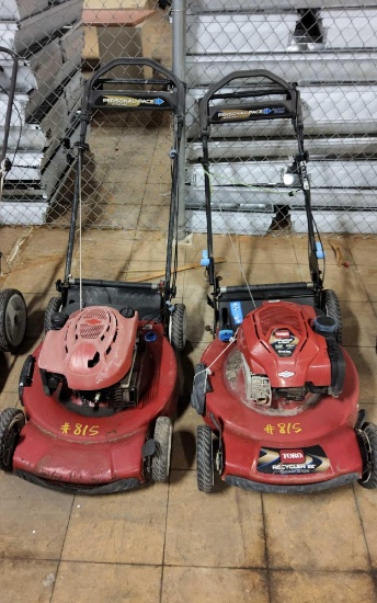 Toro Push Lawnmowers