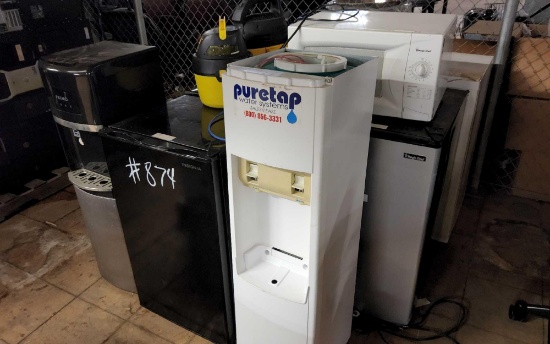 Water Dispensers, Vacuums, Mini Fridges and Microwave