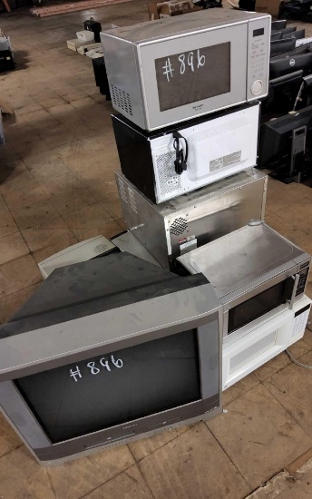 Microwaves, Oven, TVs