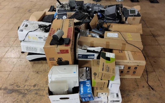 Bunn Coffee Maker, Projectors, Keyboards, Office Phones