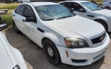 2012 Chevrolet Caprice Passenger Car, VIN# 6G1MK5U27CL606883