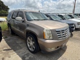 2007 Cadillac Escalade Multipurpose Vehicle (MPV), VIN # 1GYEC63897R291566
