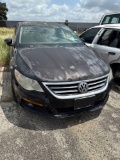 2010 Volkswagen CC Passenger Car, VIN # WVWML7AN9AE518706