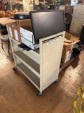 Monitors, Office Phones, Access Points, Rolling Cart