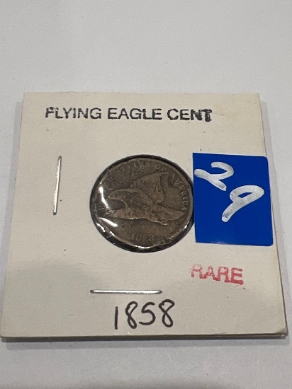 1858 Flying eagle Cent