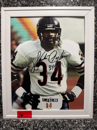 Walker Payton 8x10 signed photo