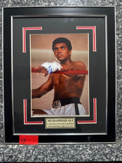 Muhammad Ali 8x10 signed photo