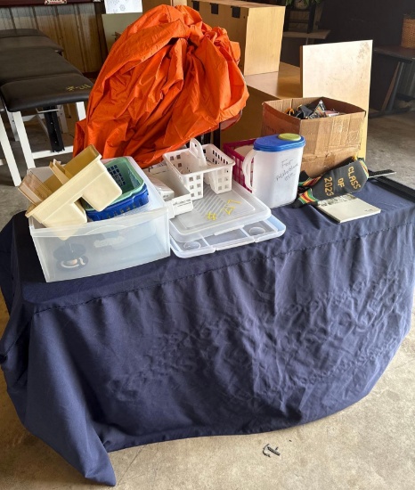 Containers, Bins, Table & Misc.