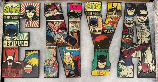 Comic Letter Signs