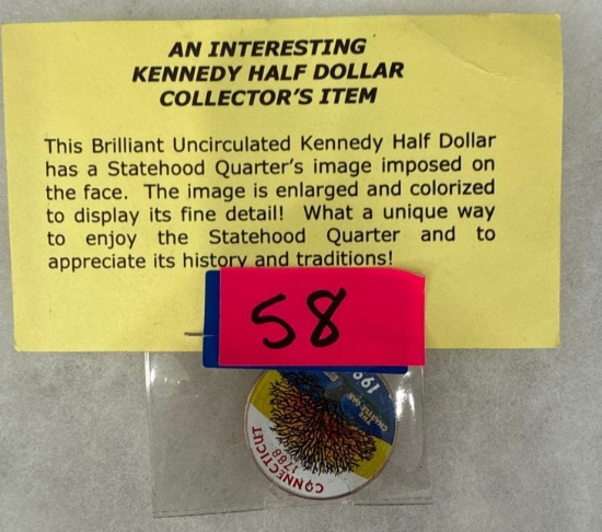 Kennedy Half Dollar Collector Coin