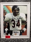 Walker Payton 8x10 signed photo