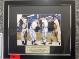 Snider/Mantle/DiMaggio/Mays 8x10 signed photo