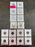 Steel War Penny, Wheat Penny & Old Wheat Cent