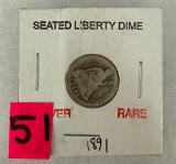 Seated Liberty Dime