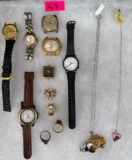 Watches, Rings & Necklaces