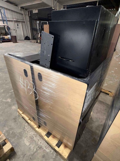 Desks and Filing Cabinet