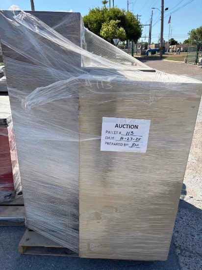 (4) Office Metal File Cabinets