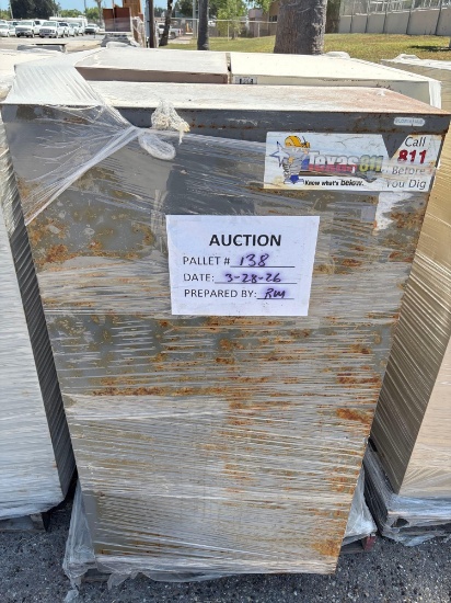 (3) Office Metal Filing Cabinets