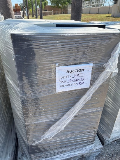 (2) Office Metal Filing Cabinets