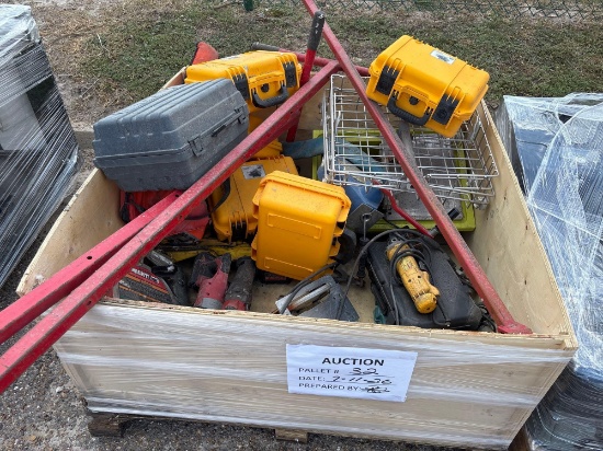 Milwaukee Power Tools, Circular Saws, Phase Trakker Meter Readers and Hand Valve Turn Keys