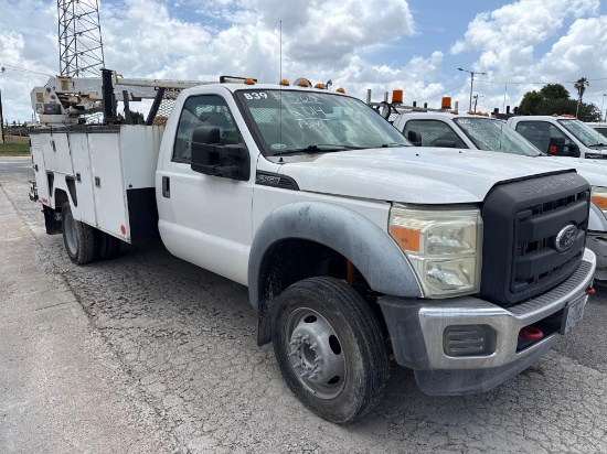 2014 Ford F-550 Truck, VIN # 1FDUF5GT8EEB81318