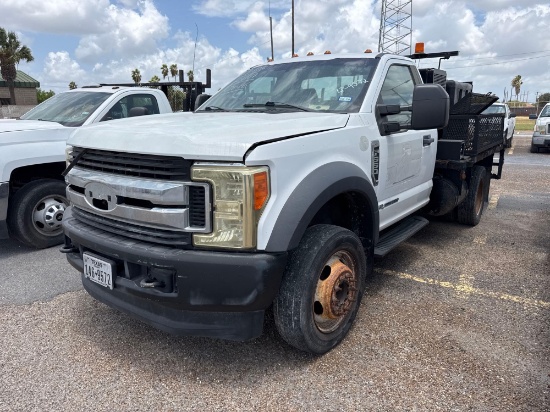 2017 Ford F-550 Truck, VIN # 1FDUF5GT9HED20666