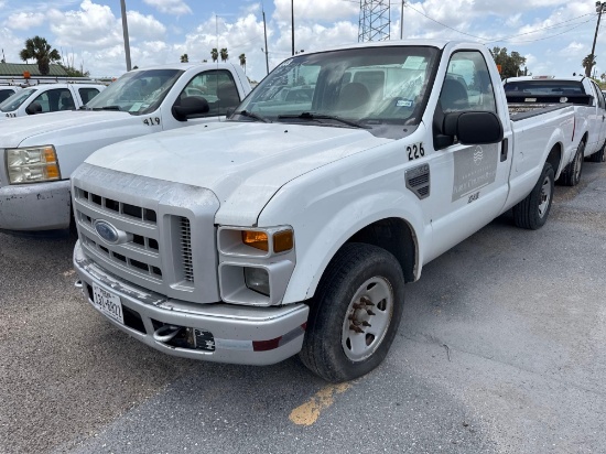 2008 Ford F-250 Pickup Truck, VIN # 1FTNF20528EB01096