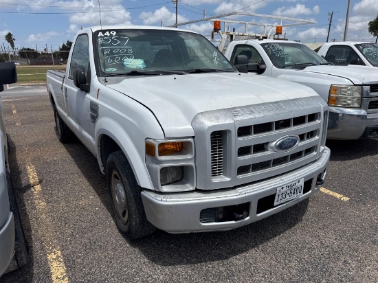 2008 Ford F-250 Pickup Truck, VIN # 1FTNF20568EB86007