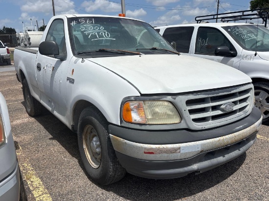2000 Ford F-150 Pickup Truck, VIN # 3FTZF172XYMA37990