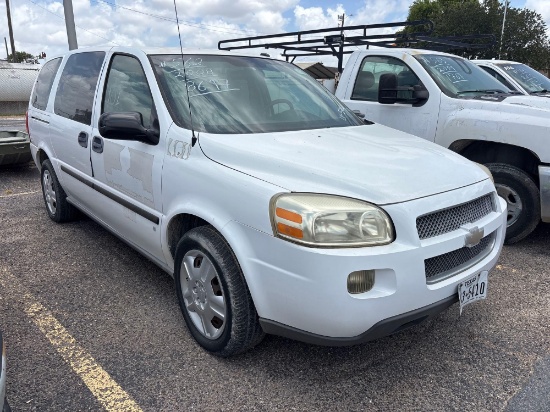 2008 Chevrolet Uplander Van, VIN # 1GNDV23W48D208697
