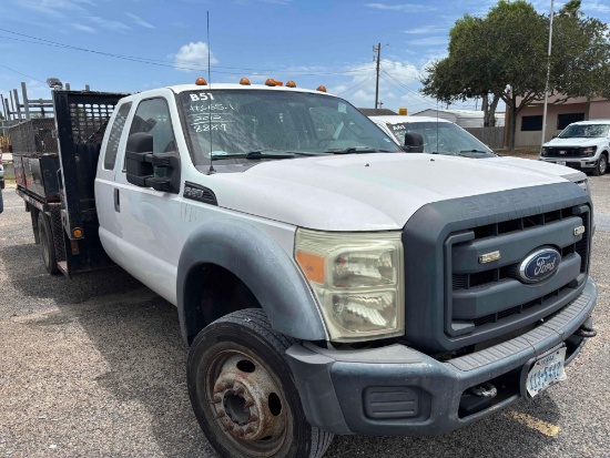 2012 Ford F-450 Pickup Truck, VIN # 1FD0X4GY6CEC68889