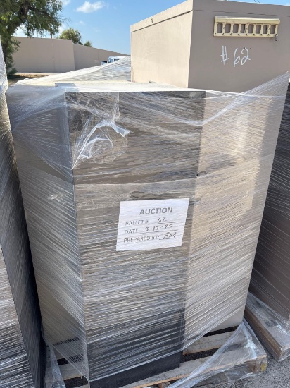 (5) Office Metal Filing Cabinets