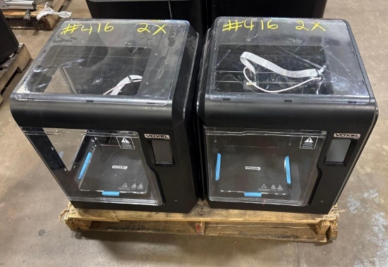 2- Voxel Pro 3D Printers