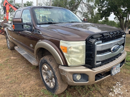 2011 Ford F-350 Pickup Truck, VIN # 1FT8W3BT8BEC67144