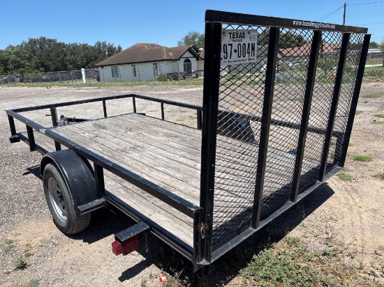 2022 Texas Bragg Ent Trailer, VIN # 17XFZ1210N1111403