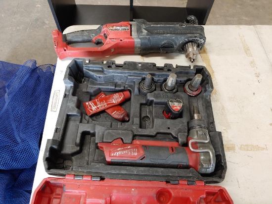 Milwaukee Super Hawg 18v and Expander 12v