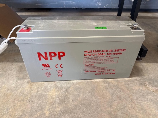 Valve Regulated Gel Battery npg12-150aH 12v150aH