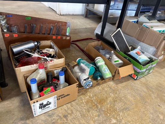 Bottles, Light Fixtures and Misc. Items