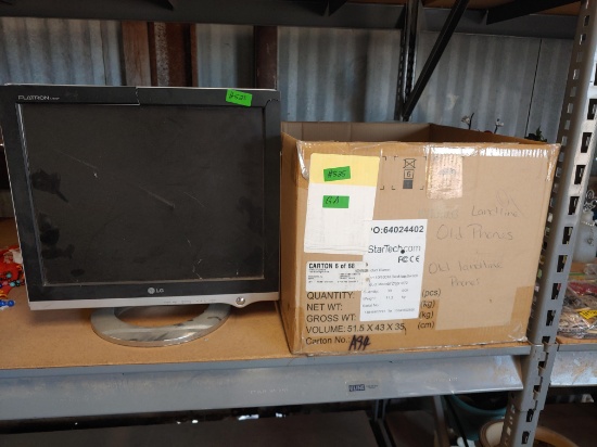 LG Flatron Monitor and Misc. Items