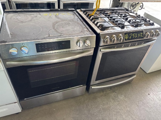 Frigidaire and Samsung Electric and Gas Stoves