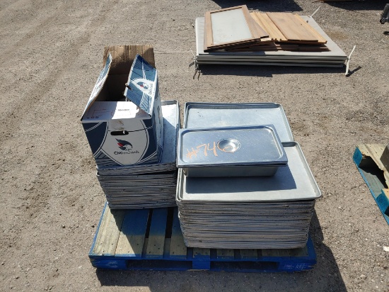 Sheet Pans/ Baking Pans and Food Processor