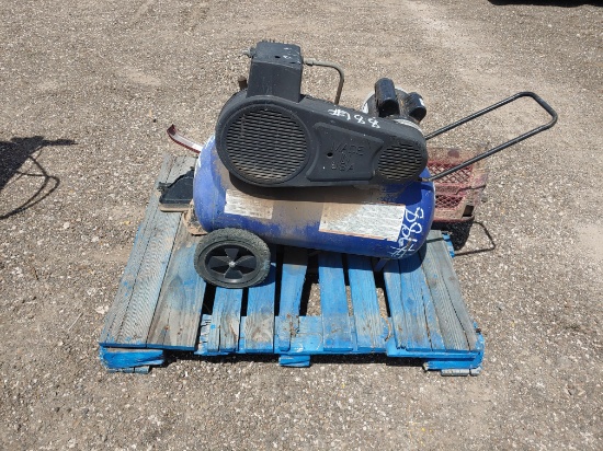 Air Compressor and Truck Grill
